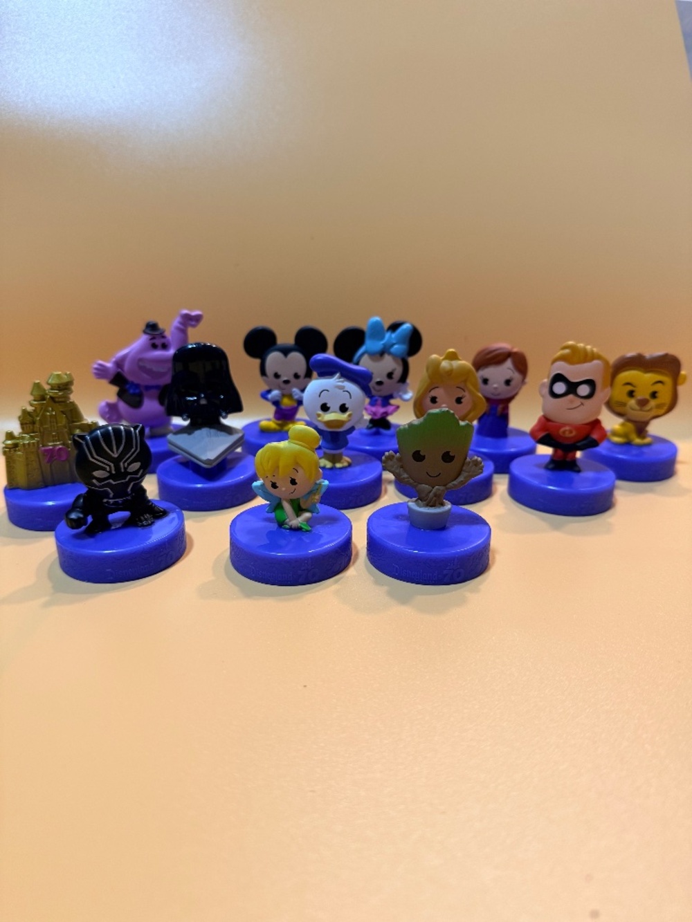 Character Figure Lot of 12 Collectible Mini Figures